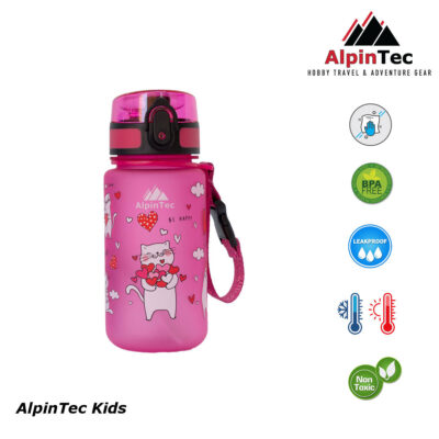 ALPINTEC KIDS ΠΑΓΟΥΡΙ 350ml CATS (PINK)