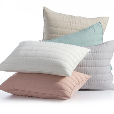 ΜΑΞΙΛΑΡΟΘΗKΕΣ ΣΕΤ 2 ΤΜΧ  COLORFULL ΣΕΤ 2 ΤΜΧ 52Χ72 NEF-NEF HOMEWARE LILAC