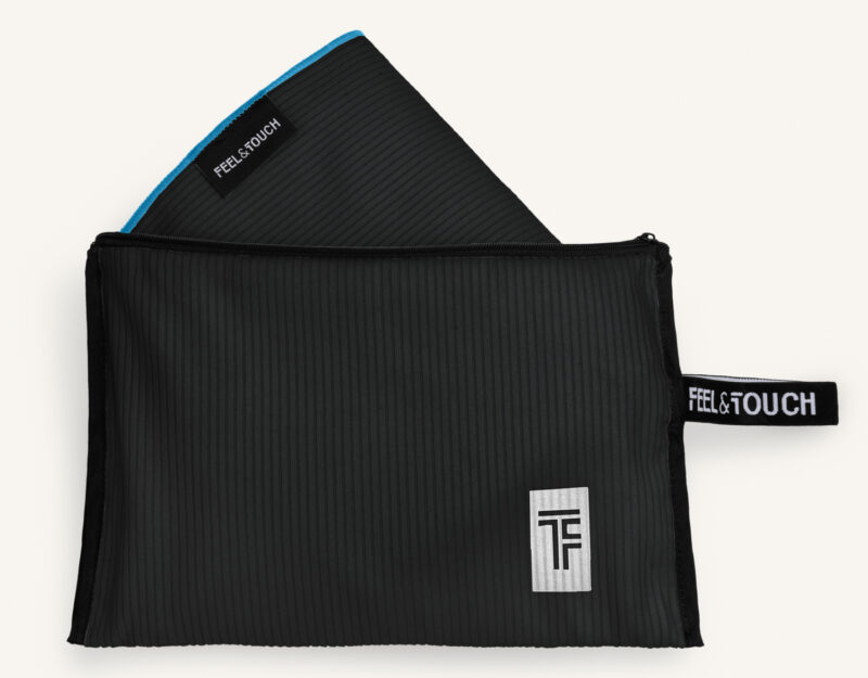 FEEL & TOUCH ΠΕΤΣΕΤΑ ΘΑΛΑΣΣΗΣ ΜΕ ΝΕΣΕΣΕΡ SURF 07 BLACK