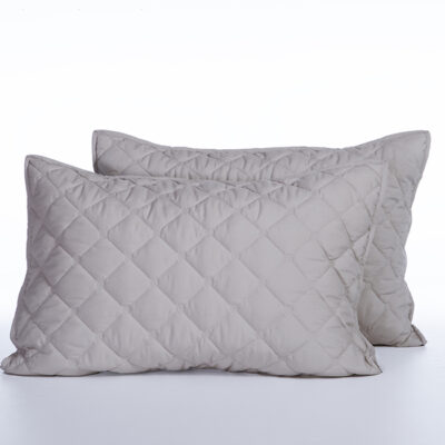 ΜΑΞΙΛΑΡΟΘΗΚΕΣ ΣΕΤ 2 ΤΕΜΑΧΙΩΝ OLGA 52X72 NEF-NEF HOMEWARE GREY