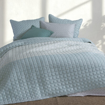 ΚΟΥΒΕΡΛΙ ΜΟΝΟ KEYLAN 180X240 NEF-NEF HOMEWARE BLUE