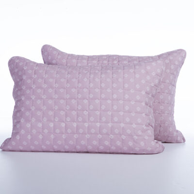 ΜΑΞΙΛΑΡΟΘΗΚΕΣ ΣΕΤ 2 ΤΕΜΑΧΙΩΝ KEYLAN 52X72 NEF-NEF HOMEWARE MAUVE