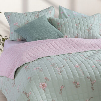 ΚΟΥΒΕΡΛΙ ΥΠΕΡΔΙΠΛΟ IRIDA 230X240 NEF-NEF HOMEWARE MINT
