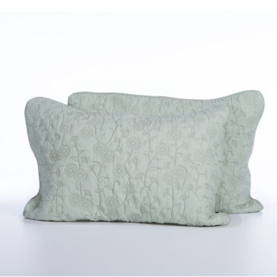 ΜΑΞΙΛΑΡΟΘΗΚΕΣ ΣΕΤ 2 ΤΕΜΑΧΙΩΝ ZINOVIA 52X72 NEF-NEF HOMEWARE MINT
