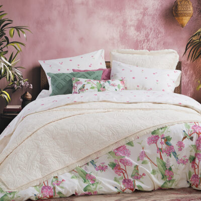 ΚΟΥΒΕΡΛΙ ΥΠΕΡΔΙΠΛΟ JAMAL 230X240 NEF-NEF HOMEWARE ECRU