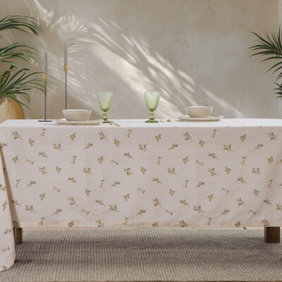 ΤΡΑΠΕΖΟΜΑΝΤΗΛΟ OLIVE 150X300 NEF-NEF HOMEWARE ECRU