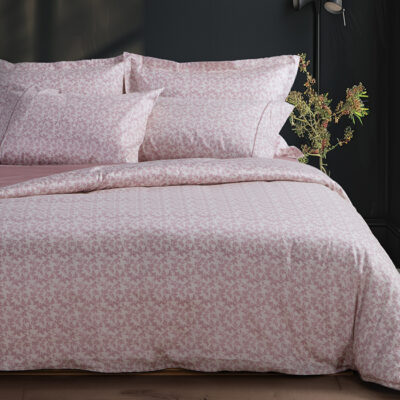 ΣΕΤ ΣΕΝΤΟΝΙΑ ΒΑΜΒΑΚΟΣΑΤΕΝ KING SIZE ELEMENTS-ELAISA 270X280 NEF-NEF HOMEWARE ROSE