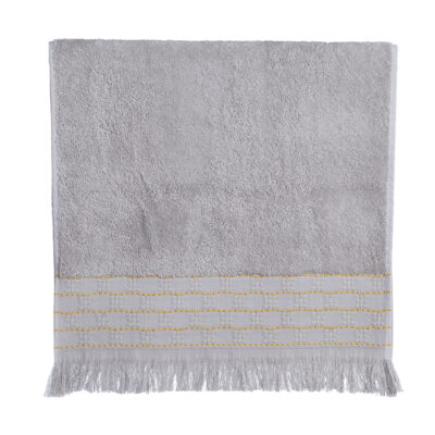 ΠΕΤΣΕΤΑ ΠΡΟΣΩΠΟΥ QUANTRO 50X90 NEF-NEF HOMEWARE GREY