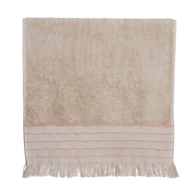 ΠΕΤΣΕΤΑ ΠΡΟΣΩΠΟΥ QUANTRO 50X90 NEF-NEF HOMEWARE BEIGE