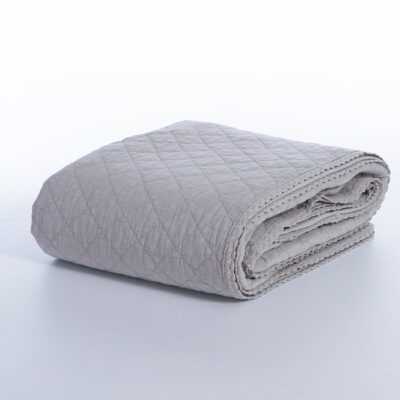 ΚΟΥΒΕΡΛΙ ΥΠΕΡΔΙΠΛΟ BRUNNO 230X240 NEF-NEF HOMEWARE SILVER
