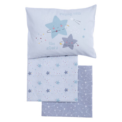 ΒΡΕΦΙΚΑ ΣΕΤ ΣΕΝΤΟΝΙΑ ΚΟΥΝΙΑΣ EXPLORE THE UNIVERSE NEF-NEF HOMEWARE L.BLUE