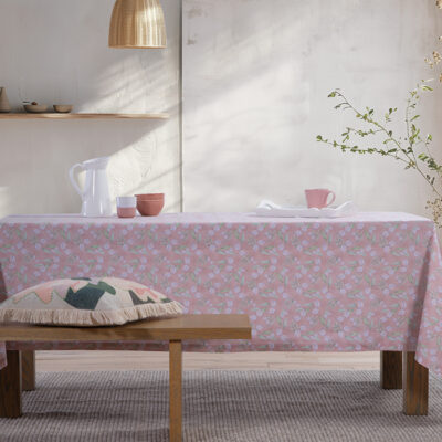 ΑΛΕΚΙΑΣΤΟ ΤΡΑΠΕΖΟΜΑΝΤΗΛΟ BE YOU TIFUL 140Χ240 NEF-NEF HOMEWARE PINK