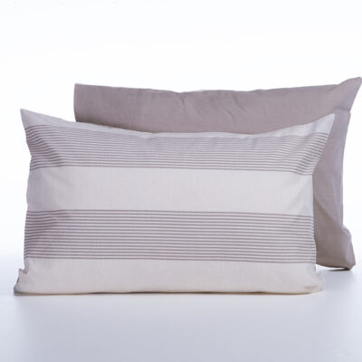 ΜΑΞΙΛΑΡΟΘΗΚΗ CASUAL STRIPE 52Χ72 NEF-NEF HOMEWARE ECRU