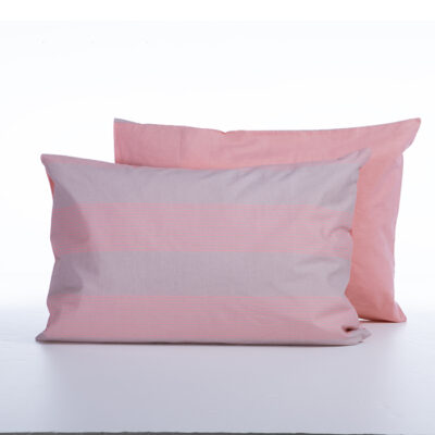 ΜΑΞΙΛΑΡΟΘΗΚΗ CASUAL STRIPE 52Χ72 NEF-NEF HOMEWARE PEACH