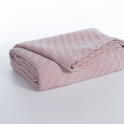 ΚΟΥΒΕΡΤΑ ΥΠΕΡΔΙΠΛΗ CHEVIE 230X250 NEF-NEF HOMEWARE PINK
