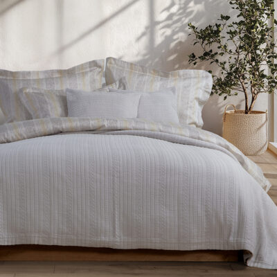 ΚΟΥΒΕΡΤΑ ΥΠΕΡΔΙΠΛΗ MORELO 230X250 NEF-NEF HOMEWARE GREY