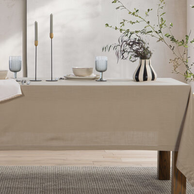 ΤΡΑΠΕΖΟΜΑΝΤΗΛΟ STEADY 150X250 NEF-NEF HOMEWARE BEIGE