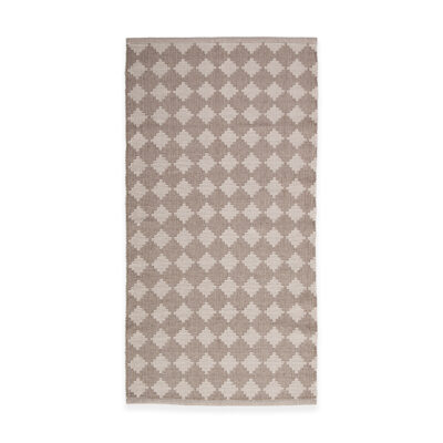 ΧΑΛΙ RHOMBOID 70X140 NEF-NEF HOMEWARE BEIGE