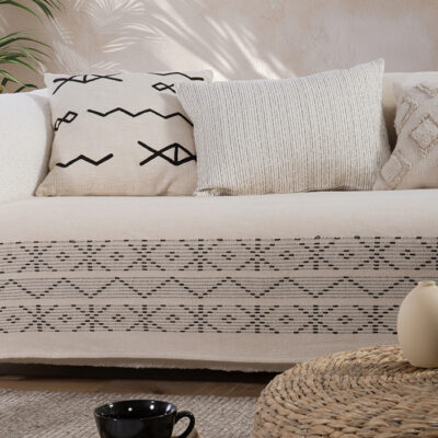 ΡΙΧΤΑΡΙ ΤΡΙΘΕΣΙΟΥ ΚΑΝΑΠΕ CREATE 180Χ300 NEF-NEF HOMEWARE ECRU