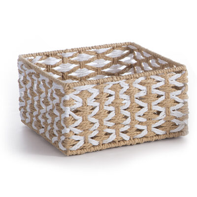 ΚΑΛΑΘΙ ΑΠΟ ΠΛΕΓΜΕΝΟ ΧΑΡΤΙ VINCI 23X23X12 NEF-NEF HOMEWARE NATURAL