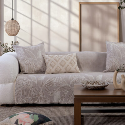 ΡΙΧΤΑΡΙ ΤΡΙΘΕΣΙΟΥ ΚΑΝΑΠΕ GROW 170X300 NEF-NEF HOMEWARE BEIGE