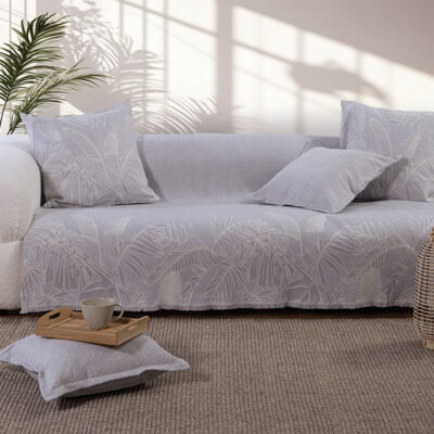 ΡΙΧΤΑΡΙ ΤΡΙΘΕΣΙΟΥ ΚΑΝΑΠΕ GROW 170X300 NEF-NEF HOMEWARE GREY