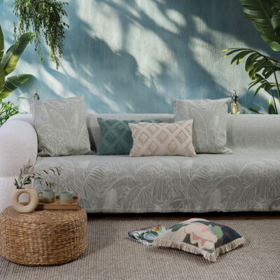 ΡΙΧΤΑΡΙ ΤΡΙΘΕΣΙΟΥ ΚΑΝΑΠΕ GROW 170X300 NEF-NEF HOMEWARE GREEN