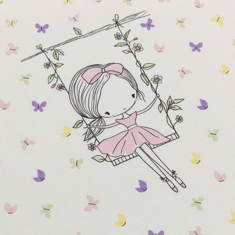 BOREA ΣΕΝΤΟΝΙΑ ΣΕΤ SWING ΜΟΝΟ 160×240 cm + 50×70 cm ΛΕΥΚΟ - Image 2