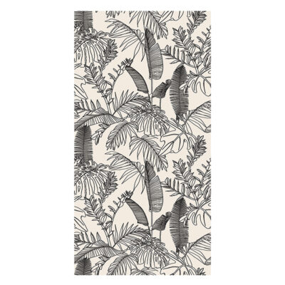 ΠΕΤΣΕΤΑ ΘΑΛΑΣΣΗΣ GROW 80X160 NEF-NEF HOMEWARE ECRU/ANTHRACITE