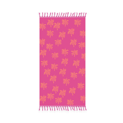 ΠΕΤΣΕΤΑ ΘΑΛΑΣΣΗΣ PALMER 80X160 NEF-NEF HOMEWARE FUCHSIA