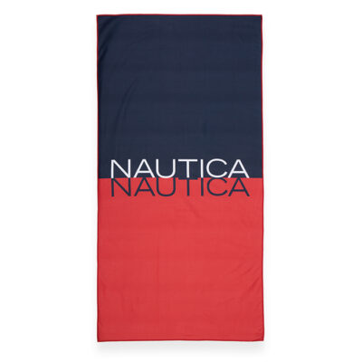 ΠΕΤΣΕΤΑ ΘΑΛΑΣΣΗΣ NAUTICA-NAU DUOCOLOR 80X160 RED