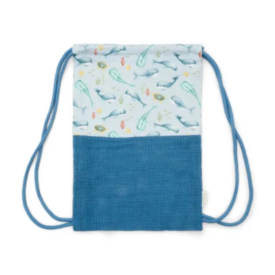 LITTLE DUTCH ΣΑΚΙΔΙΟ ΤΣΑΝΤΑ ΠΑΡΑΛΙΑΣ OCEAN SEA LIFE MULTI COLOUR