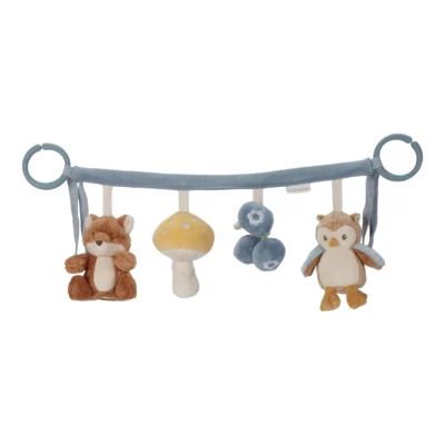 LITTLE DUTCH ΥΦΑΣΜΑΤΙΝΗ ΓΙΡΛΑΝΤΑ ΓΙΑ ΚΑΡΟΤΣΙ FOREST FRIENDS GRS