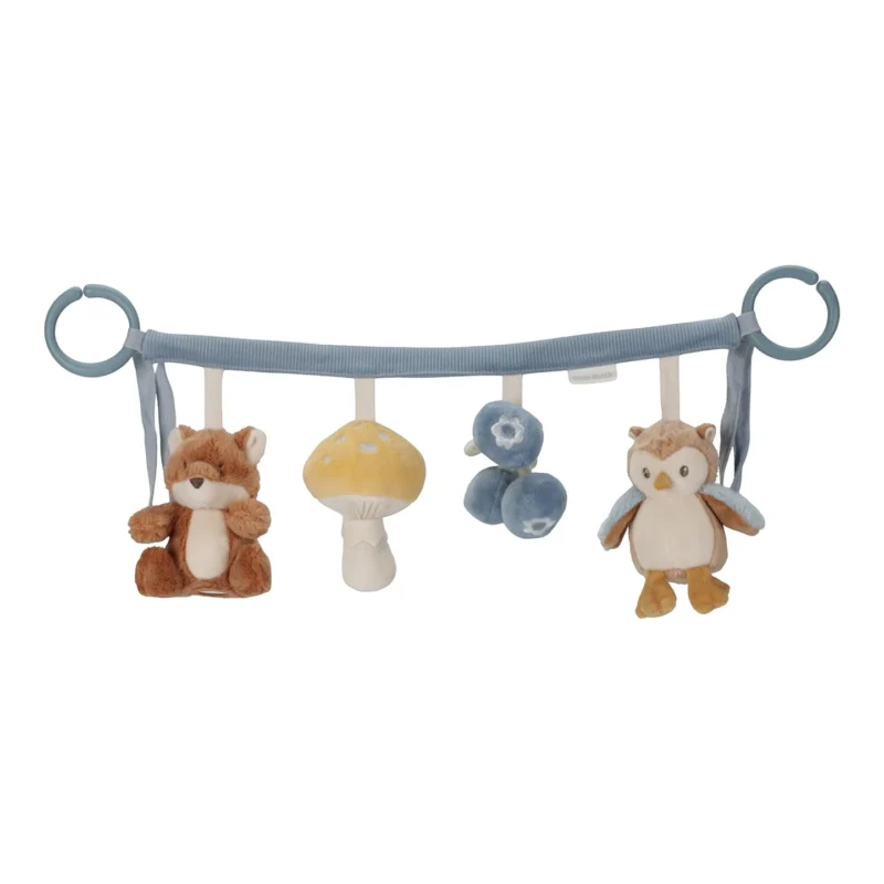 LITTLE DUTCH ΥΦΑΣΜΑΤΙΝΗ ΓΙΡΛΑΝΤΑ ΓΙΑ ΚΑΡΟΤΣΙ FOREST FRIENDS GRS