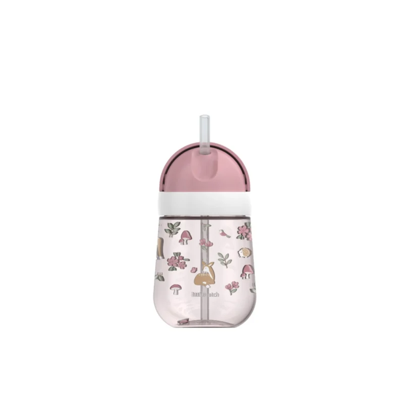 LITTLE DUTCH ΕΚΠΑΙΔΕΥΤΙΚΟ ΠΟΤΗΡΑΚΙ ΜΕ ΚΑΛΑΜΑΚΙ 300 ml - FAIRY GARDEN