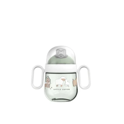 LITTLE DUTCH ΕΚΠΑΙΔΕΥΤΙΚΟ ΠΟΤΗΡΑΚΙ ΜΕ ΧΕΙΡΟΛΑΒΕΣ MIO 200 ml - LITTLE FARM