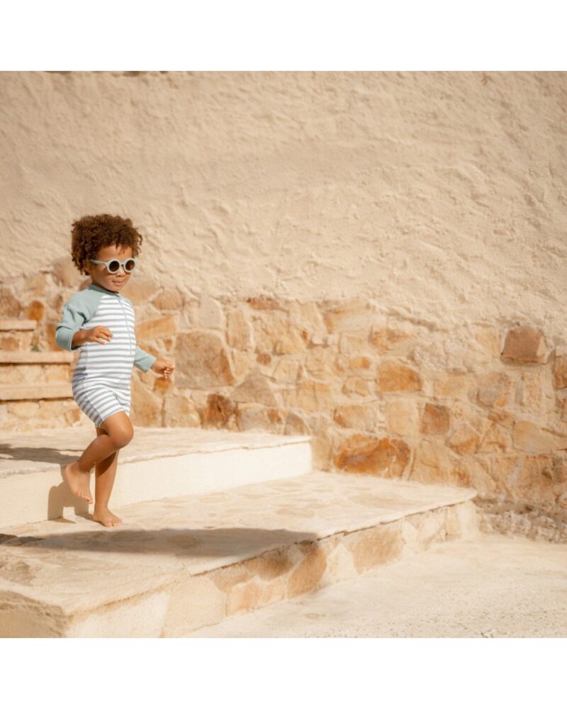 LITTLE DUTCH ΟΛΟΣΩΜΟ ΜΑΚΡΥΜΑΝΙΚΟ ΜΑΓΙΟ STRIPES SURF BLUE - Image 2