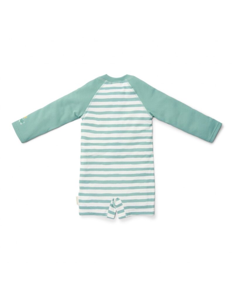 LITTLE DUTCH ΟΛΟΣΩΜΟ ΜΑΚΡΥΜΑΝΙΚΟ ΜΑΓΙΟ STRIPES SURF BLUE - Image 3