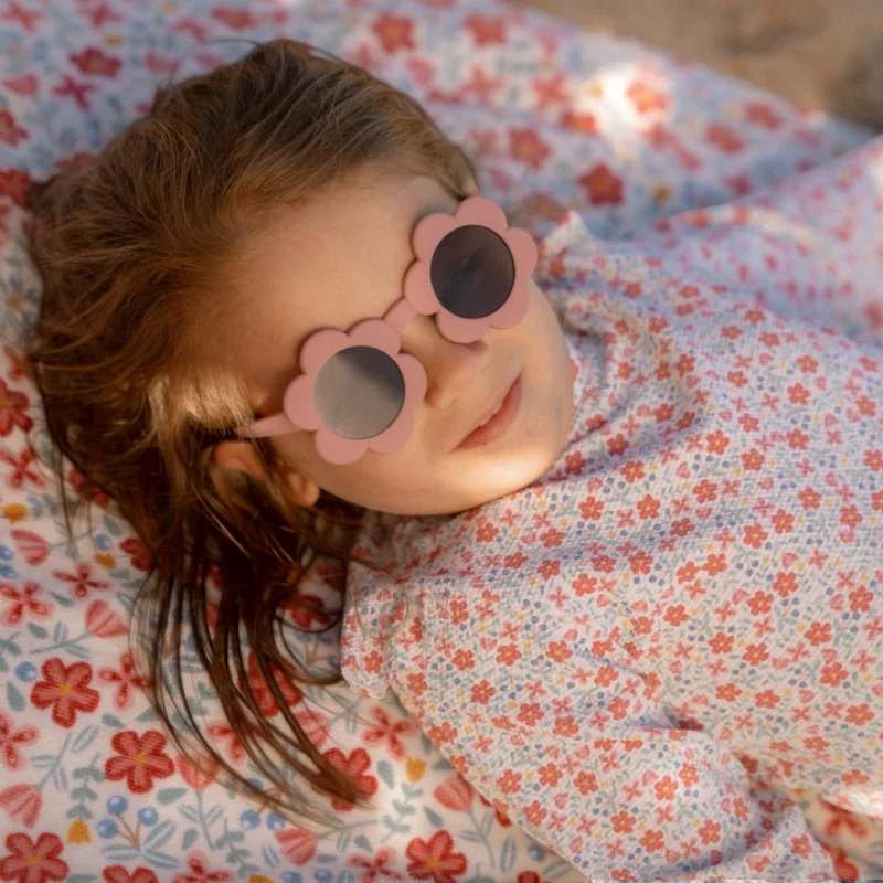 LITTLE DUTCH ΠΑΙΔΙΚΑ ΓΥΑΛΙΑ ΗΛΙΟΥ FLOWER PINK - Image 6