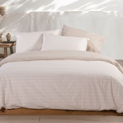 ΣΕΤ ΣΕΝΤΟΝΙΑ ΥΠΕΡΔΙΠΛΑ BARSOL 240Χ260 NEF-NEF HOMEWARE BEIGE