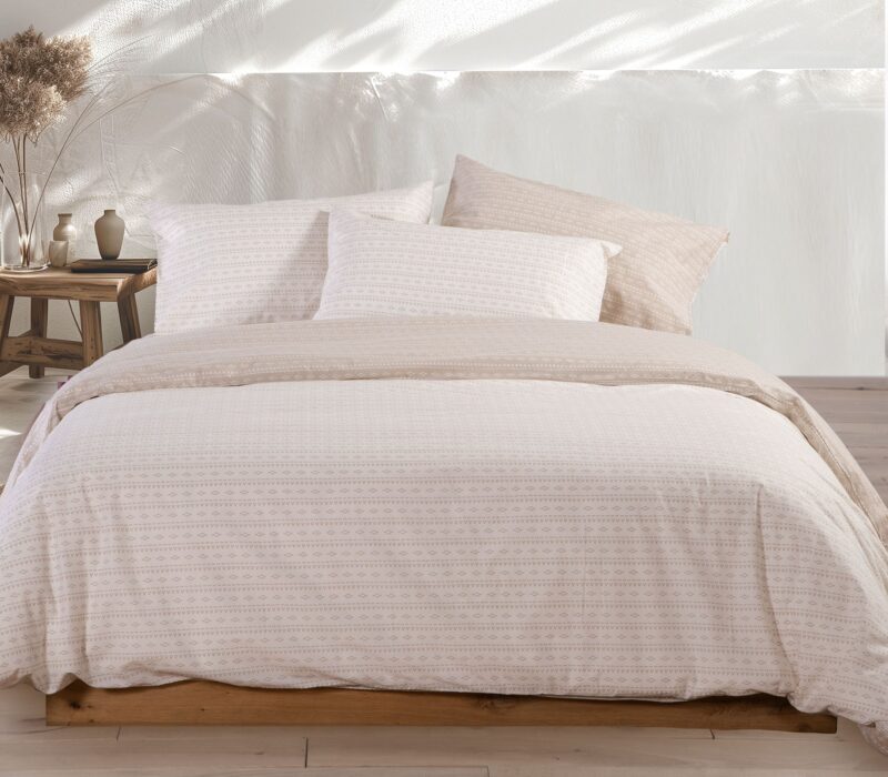 ΣΕΤ ΣΕΝΤΟΝΙΑ ΥΠΕΡΔΙΠΛΑ BARSOL 240Χ260 NEF-NEF HOMEWARE BEIGE