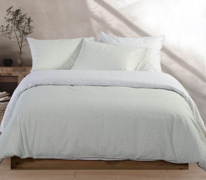 ΣΕΤ ΣΕΝΤΟΝΙΑ ΥΠΕΡΔΙΠΛΑ SOMBER 240Χ260 NEF-NEF HOMEWARE MINT