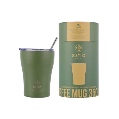 ESTIA HOME ART ΘΕΡΜΟΣ COFFEE MUG SAVE THE AEGEAN 350ml FOREST SPIRIT