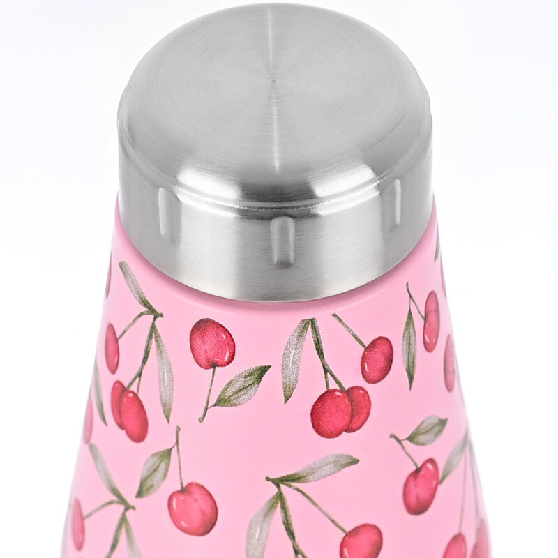 ESTIA HOME ART ΘΕΡΜΟΣ TRAVEL FLASK SAVE THE AEGEAN 500ml CHERRY ROSE - Image 4