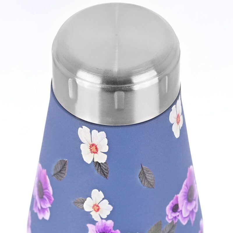 ESTIA HOME ART ΘΕΡΜΟΣ TRAVEL FLASK SAVE THE AEGEAN 500ml GARDEN BLUE - Image 4