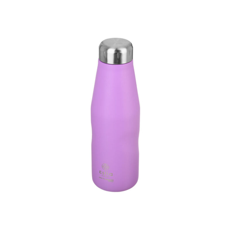 ESTIA HOME ART ΘΕΡΜΟΣ TRAVEL FLASK SAVE THE AEGEAN 750ml LAVENDER PURPLE - Image 7