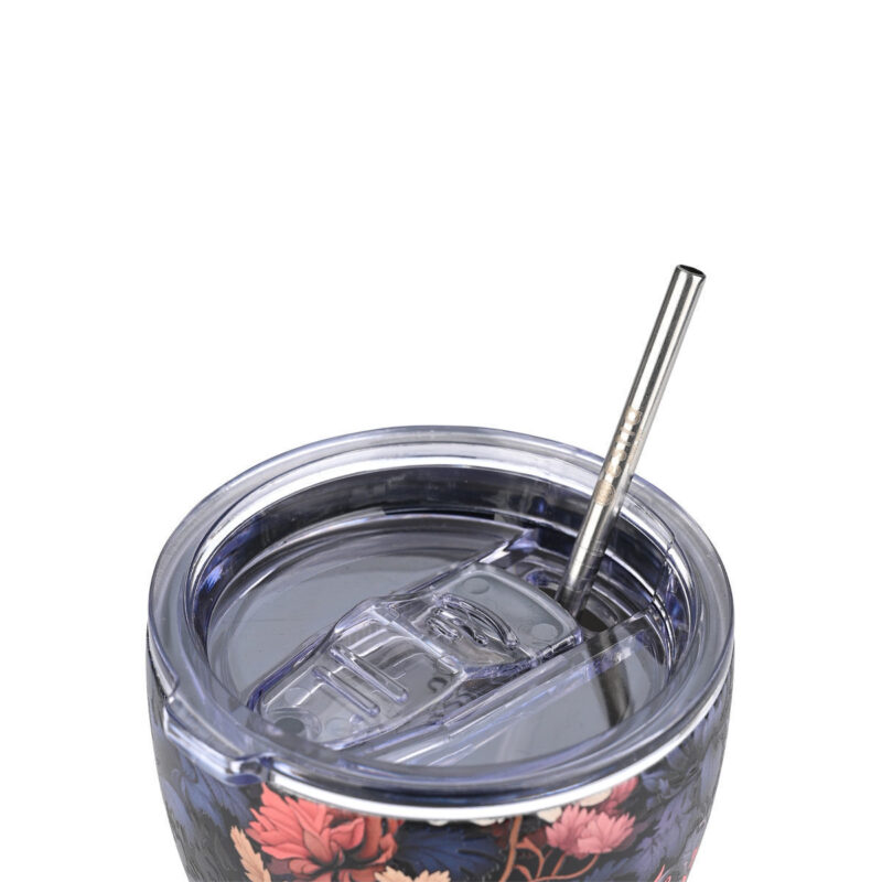 ESTIA HOME ART ΘΕΡΜΟΣ COFFEE MUG SAVE THE AEGEAN 350ml MIDNIGHT BLOSSOM - Image 5