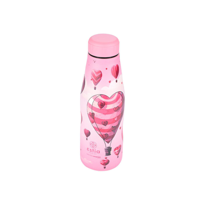 ESTIA HOME ART ΘΕΡΜΟΣ TRAVEL FLASK SAVE THE AEGEAN 500ml LOVE ASCEND - Image 2