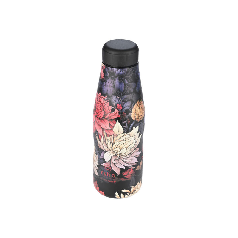 ESTIA HOME ART ΘΕΡΜΟΣ TRAVEL FLASK SAVE THE AEGEAN 500ml MIDNIGHT BLOSSOM - Image 2