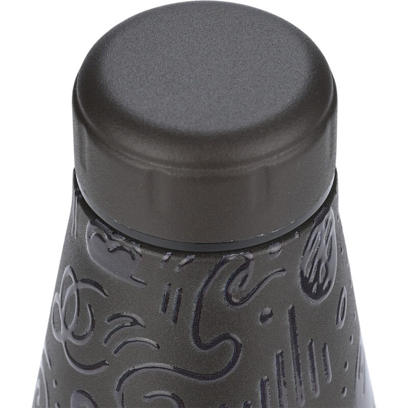 ESTIA HOME ART ΘΕΡΜΟΣ TRAVEL FLASK SAVE THE AEGEAN 500ml NOIR ECHO - Image 4